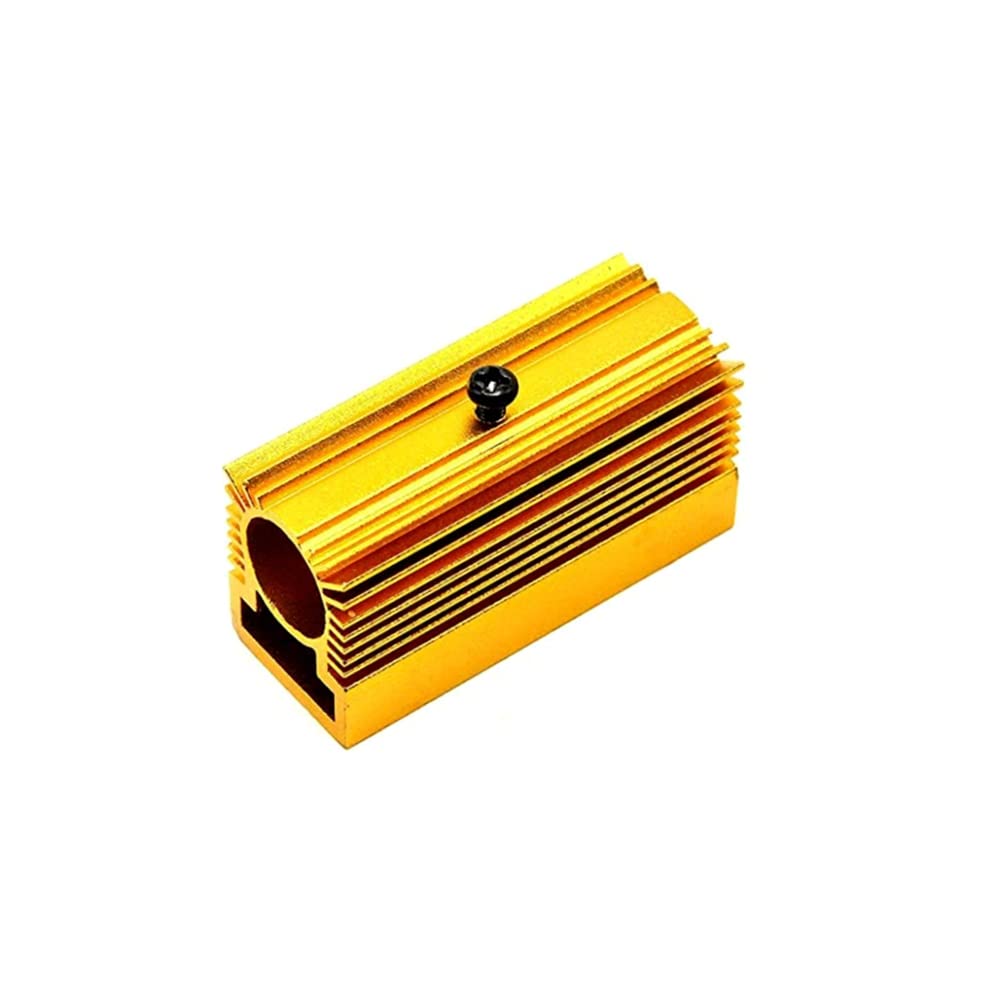 Golden-Color Aluminum Radiator Heatsink 20x27x50mm for 12mm Laser Module (10)