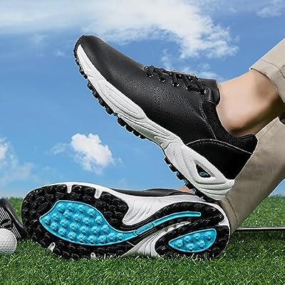 Men's Antiskid Breathable Spikeless Golf Shoes