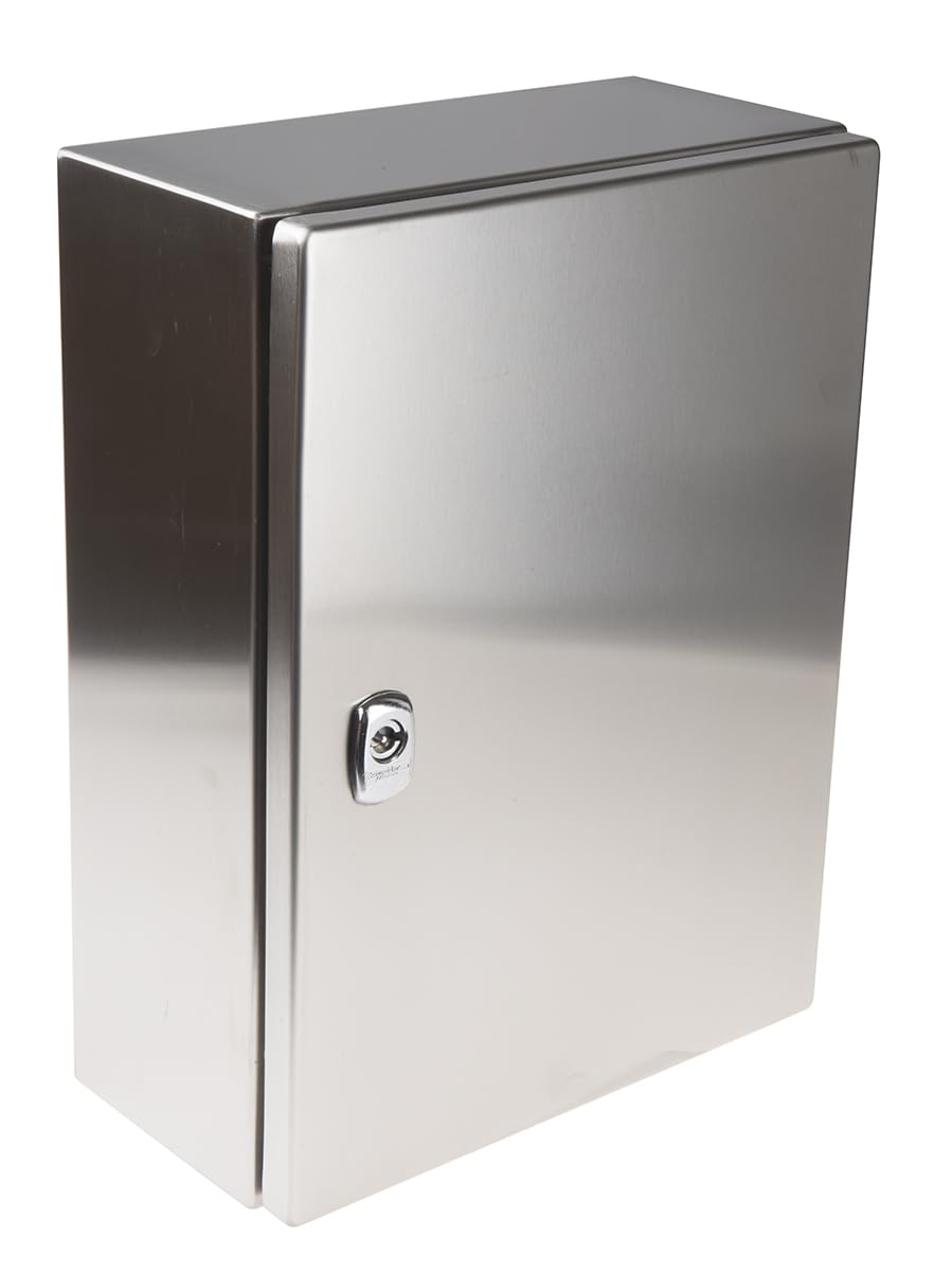 Schneider Electric Spacial S3X, 304 Stainless Steel, Wall Box, IK10, IP66, 150mm x 400 mm x 300 mm