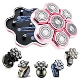 Universa PINK 7 Magnetische Ersatzklingen für ROSSIFUR Lovcoyo Gisaae Bazivve ElectriBrite Freebird Grooming Kensen Head Shaver Ersatzköpfe