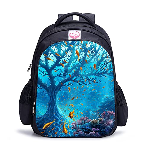 Sac à dos imprimé 3D confortable pour ados fatigués des sacs lourds