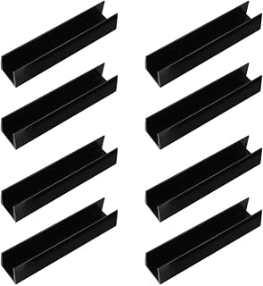 ARTIBETTER 8 Pack U Shaped PET Gate Groove Fittings for Indoor Dogs