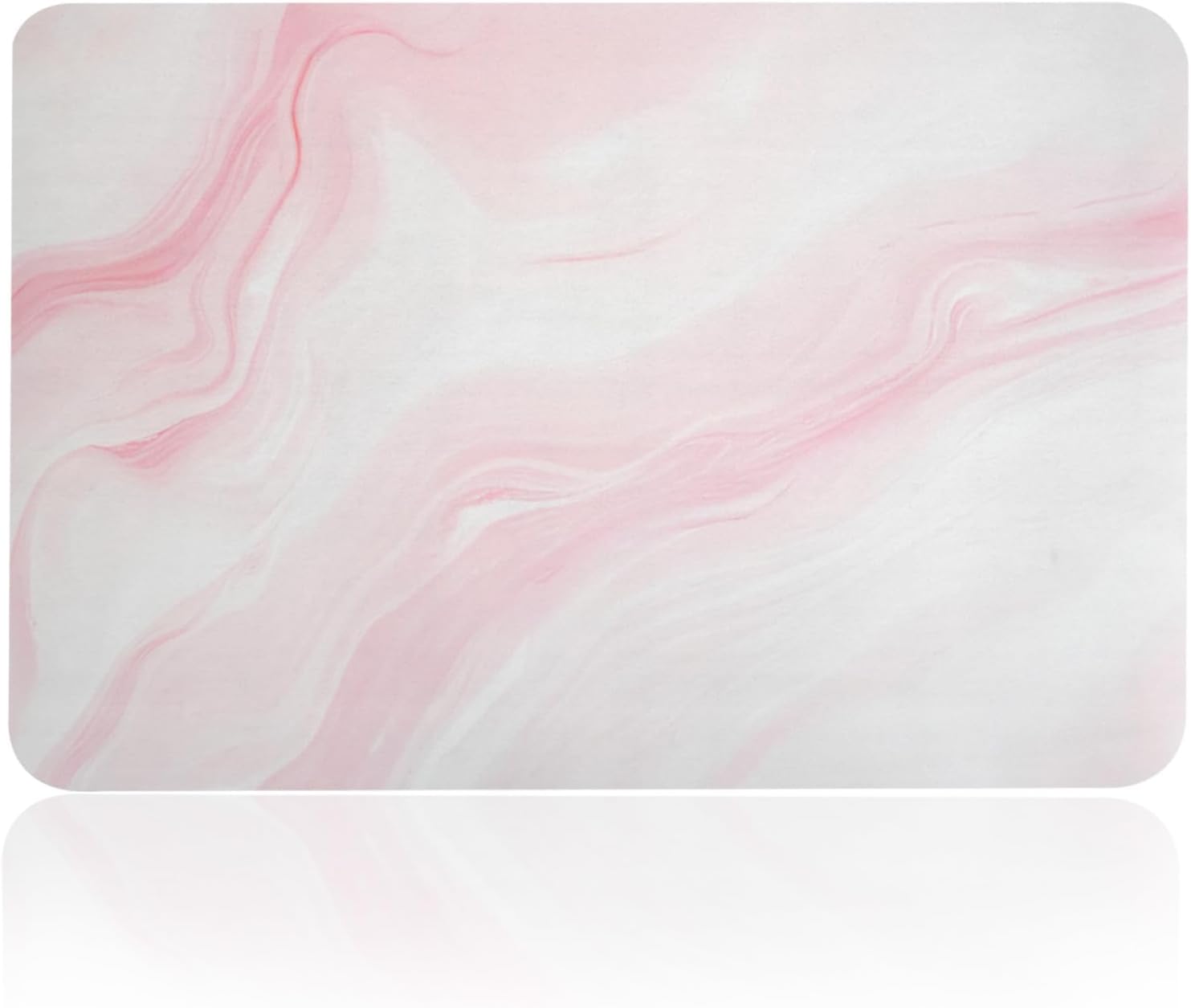 Amazon.com: MOAMUN Bath Mat, Pink Bathroom Rugs Mat, Ultra Thin Bath ...