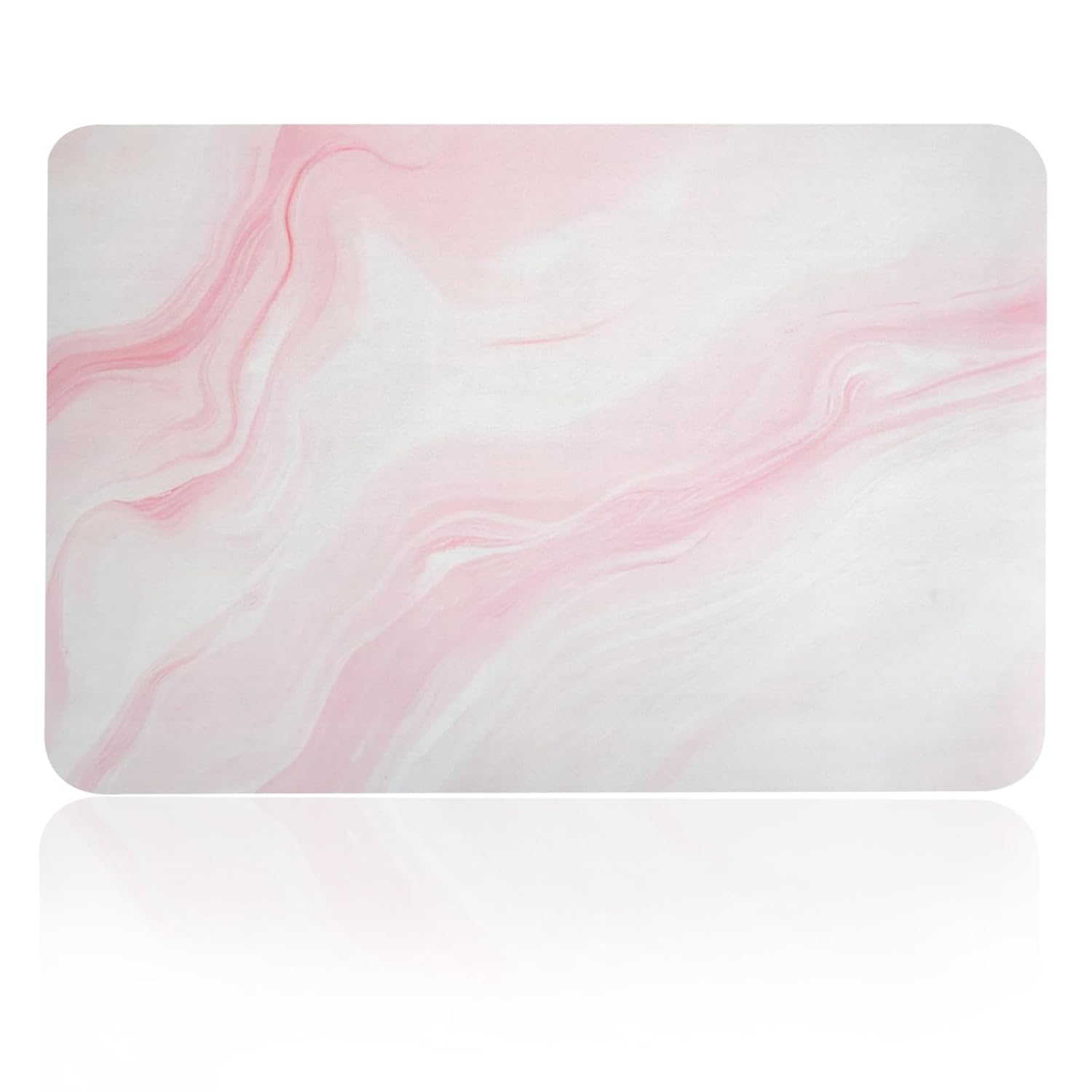 Bath Mat Pink Bathroom Rugs Mat Ultra Thin Bath Mat Non Slip Bathroom Rugs Quick Dry Absorbent Bath