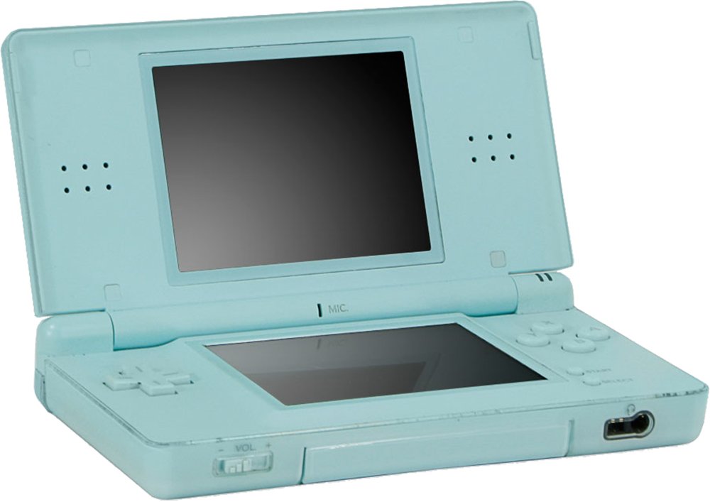 Nintendo DS Lite Ice Blue - juegos de PC (SD, SDHC, LCD, 256 x 192