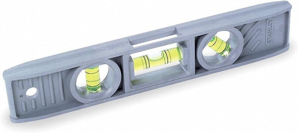 STANLEY Torpedo Level, 2V 8 in (203mm) High-impact ABS Level Tool (42-294) image 2