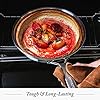 Merten & Storck Tri-Ply Stainless Steel 10” and 12” Frying Pan Skillet Set, Professional Cooking, Multi Clad, Heats Evenly, Drip-Free Pouring Edges, Browning, Induction, Durable,Oven & Dishwasher Safe #5