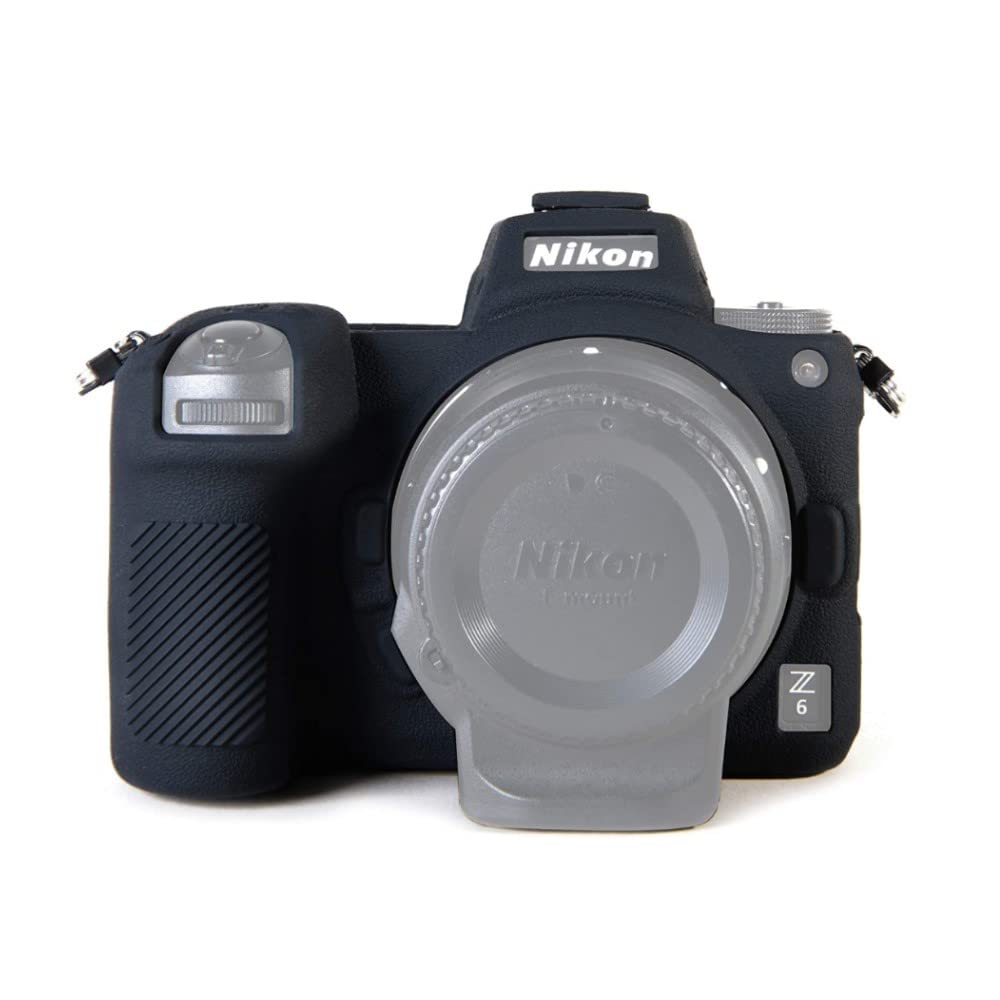 Custodia in silicone morbido per fotocamera antiurto nero armatura pelle corpo protezione per fotocamera Nikon Z6 Z7 mirrorless
