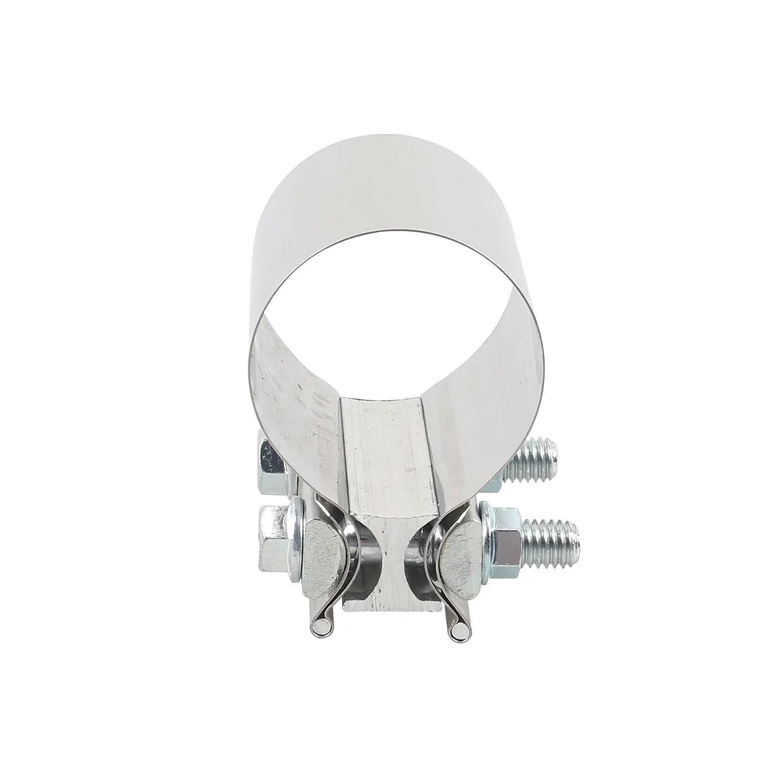 Collier de serrage d'échappement en acier inoxydable, 1 pièce, tuyau à Joint bout à bout de 2.0 à 4.0 pouces