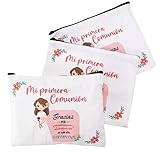 Pack de 6 a 36 uds, Neceser comunión niño o niña, Neceser Mujer Detalle comunión,18x23.5cm, Detalles Invitados comunión, Recuerdos comunión, Detalles Mujer, Regalantes (36, Niña)