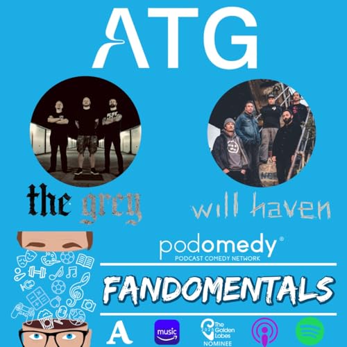 On the Stage at ArcTanGent with The Grey & Will Haven Podcast Por capa