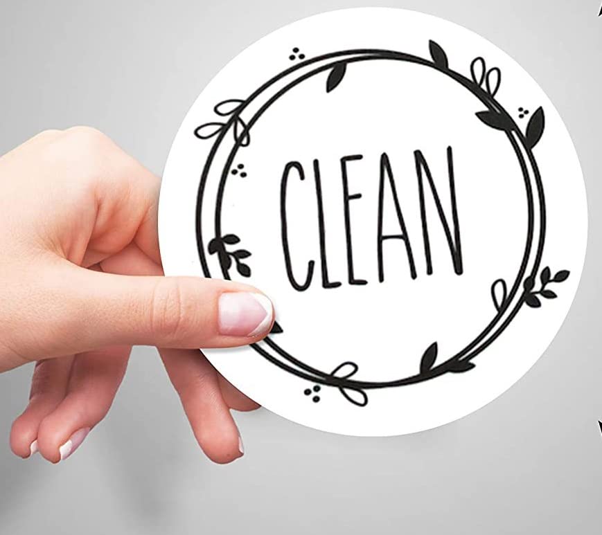 Magnete Lavastoviglie Pulito/Sporco - Indicatore Con Design A Pizzo - Foto 5