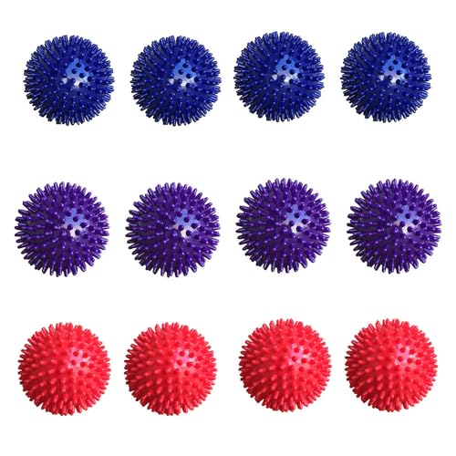 Preisvergleich Produktbild Unibest Igelball Massageball Noppenball 9cm 12er-Set 3 Härtegraden