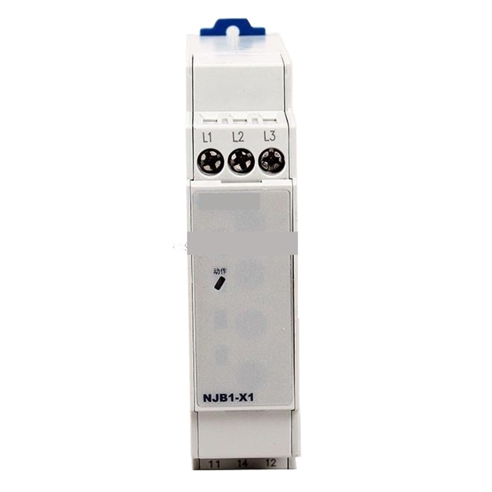 Relais de phase NJB1-X1 AC200V-AC500V rail DIN à déclenchement instantané