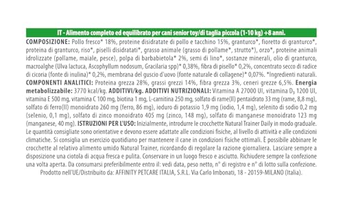 Trainer Cane Natural Mature Small&Toy Pollo & Riso 2 Kg - 3