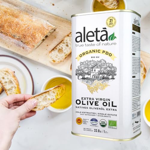 Aceite de Oliva Extra Virgen Aleta 4 Latas 1 Litro miniatura 4