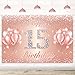 Happy 15th Birthday Banner Backdrop - 15 Birthday Party Decorations Supplies for Girls or Boys - Rose Gold 4 x 11ft