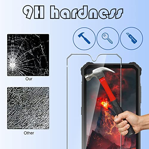 Quanen Set of 3 Tempered Glass Phone Screen Protectors Films for IIIF150 R2022, Anti-Scratch, Bubble-Free - Image 4