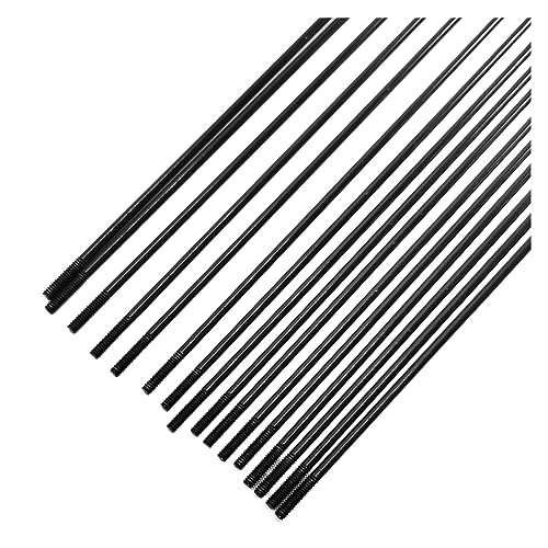 Rayons de vélo de traction droite 2.0 ronds pour roue noire - 4