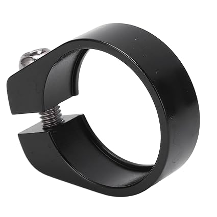34.9mm Bicycle Seat Pipe Clip, Bicycle Seat Pipe Clamp Quick Detachable Lock Design Simple Operation for Bike(34.9MM)