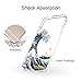 Unov Case Compaitble with iPhone 6s iPhone 6 Case Clear with Design Embossed Pattern Soft TPU Bumper Shock Absorption Slim Protective 4.7 inch (Great Wave)