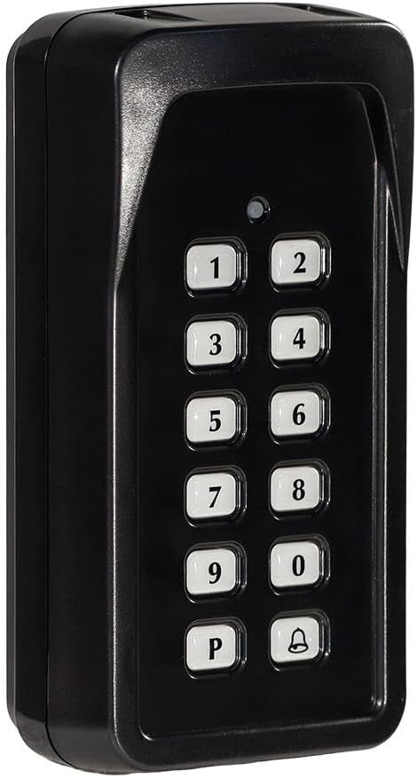 433 MHz Wireless 4-Channel Gate Opener Access Digital Keypad ES-KP-R