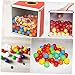 SKISUNO 20Pcs Balls Durable Plastic Eggs for Raffle Games Party Activities and Contests Includes and Balls