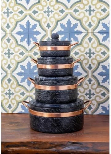 Jogo de Panelas Pedra Sabão 4 Peças, São José