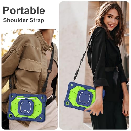 Image of Scnioy for Galaxy Tab A11+ Plus / A9+ Case 11 Inch 2025 /2023, Navy Green