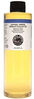 Daniel Smith Original Refined Linseed Oil, 8oz, 8 Fl Oz (Pack of 1)