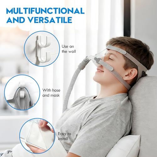 Image of Cpap Tube Cleaning Suit, with Cpap Hose Hook & Mask Hook & Hose Brush - Fits for Standard15-22mm Diameter Tubing