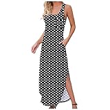 Vielseitiges, schlichtes Kleid, mit dem Sie im Haus herumhängen oder Besorgungen machen können. Es kann auch sexy aussehen, wenn Sie es für einen Abend mit einem Gürtel kombinieren.