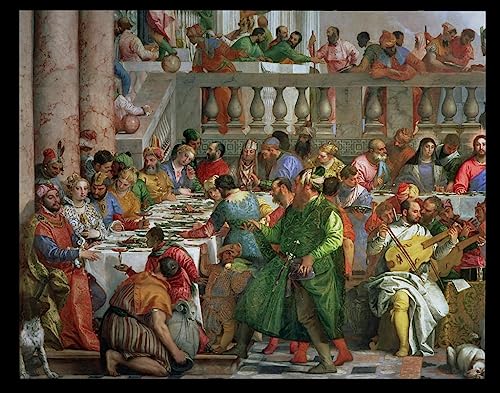Affiches et Gravures les noces de Cana Paolo Veronese Toile Modern Peinture 60x90cm