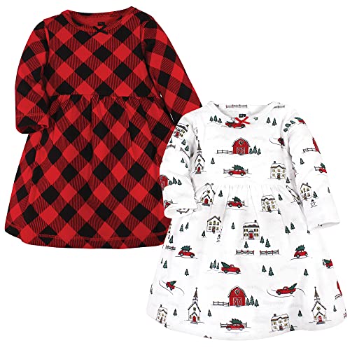 Image of Hudson Baby Baby Girls' Cotton Dresses