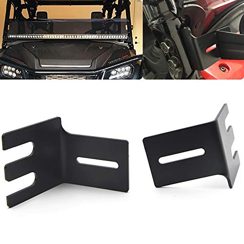 Soporte de barra LED de 50-54 para Honda Pioneer 1000 en pilar frontal