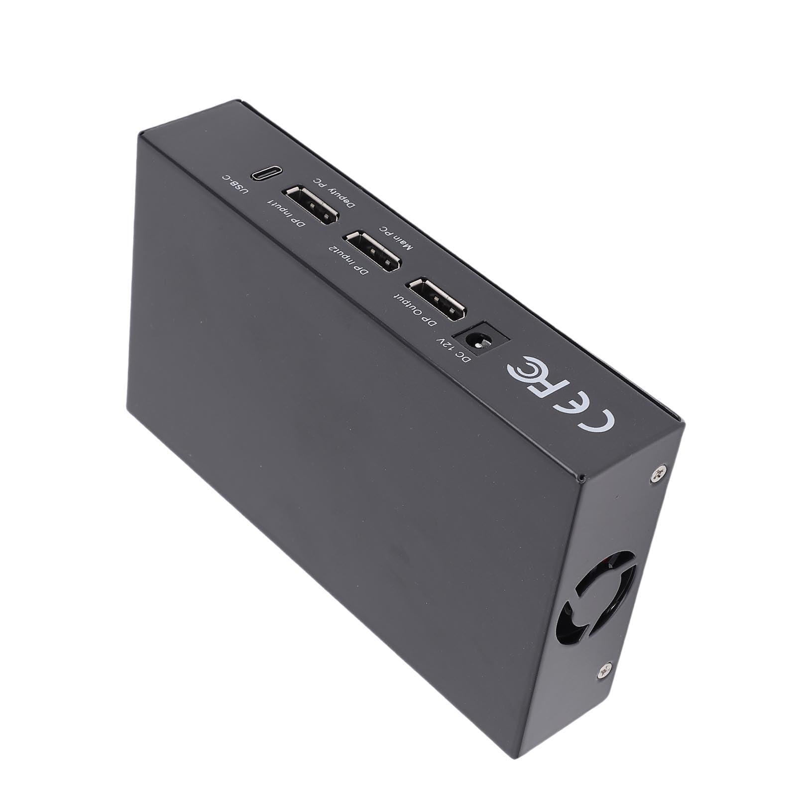 DMA Fuser Combiner Adapter Nakładki, DMA Fuser 2 Displayport Wprowadzenia 1 Displayport, 4K 144Hz HD Synthesizer Interfejs Multimedia