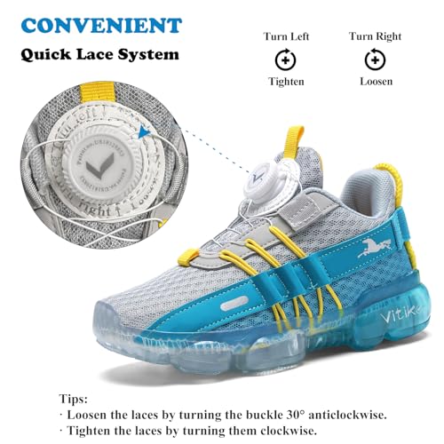 Kids Sneakers Boys Girls Running Tennis Shoes Athletic Sports Casual3