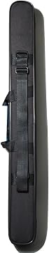 Paititi Brand New Model One Piece C Foot Flute Case With Exterior Pocket Handler and Back Strap