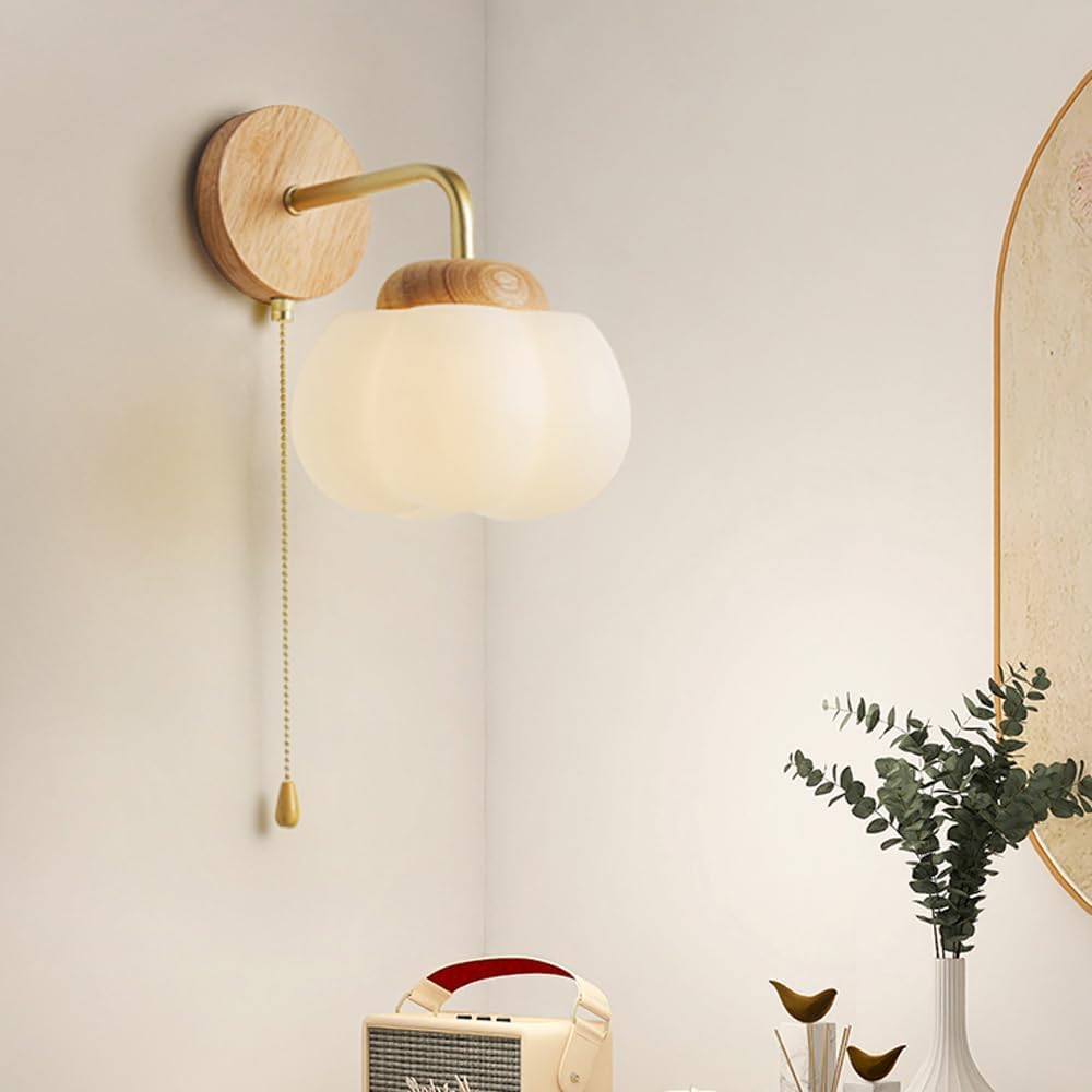 Amazon.com: Wall Lamp Japanese Minimalist Gold Swing Arm