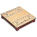 Yellow Mountain Imports Shogi Japanese Chess Game Set with Wooden Board with Drawers and Traditional Koma Pieces