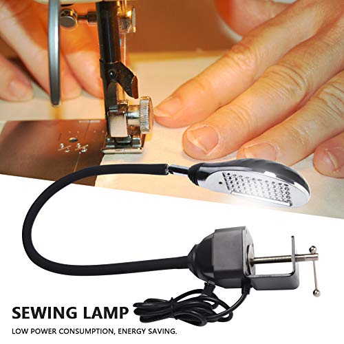 8W Adjustable 50-LEDs Industrial Sewing Machine Light Working Lamp for Any Kinds of Sewing Machines(US Plug) by Zopsc - Image 4