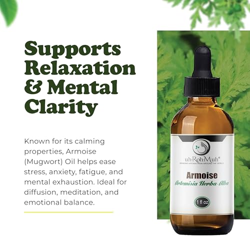 Aceite Esencial de Armoise – Mugwort Puro 1 Fl Oz miniatura 3