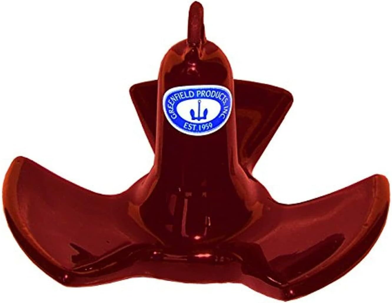 GREENFIELD River Anchor 20# Coated RED