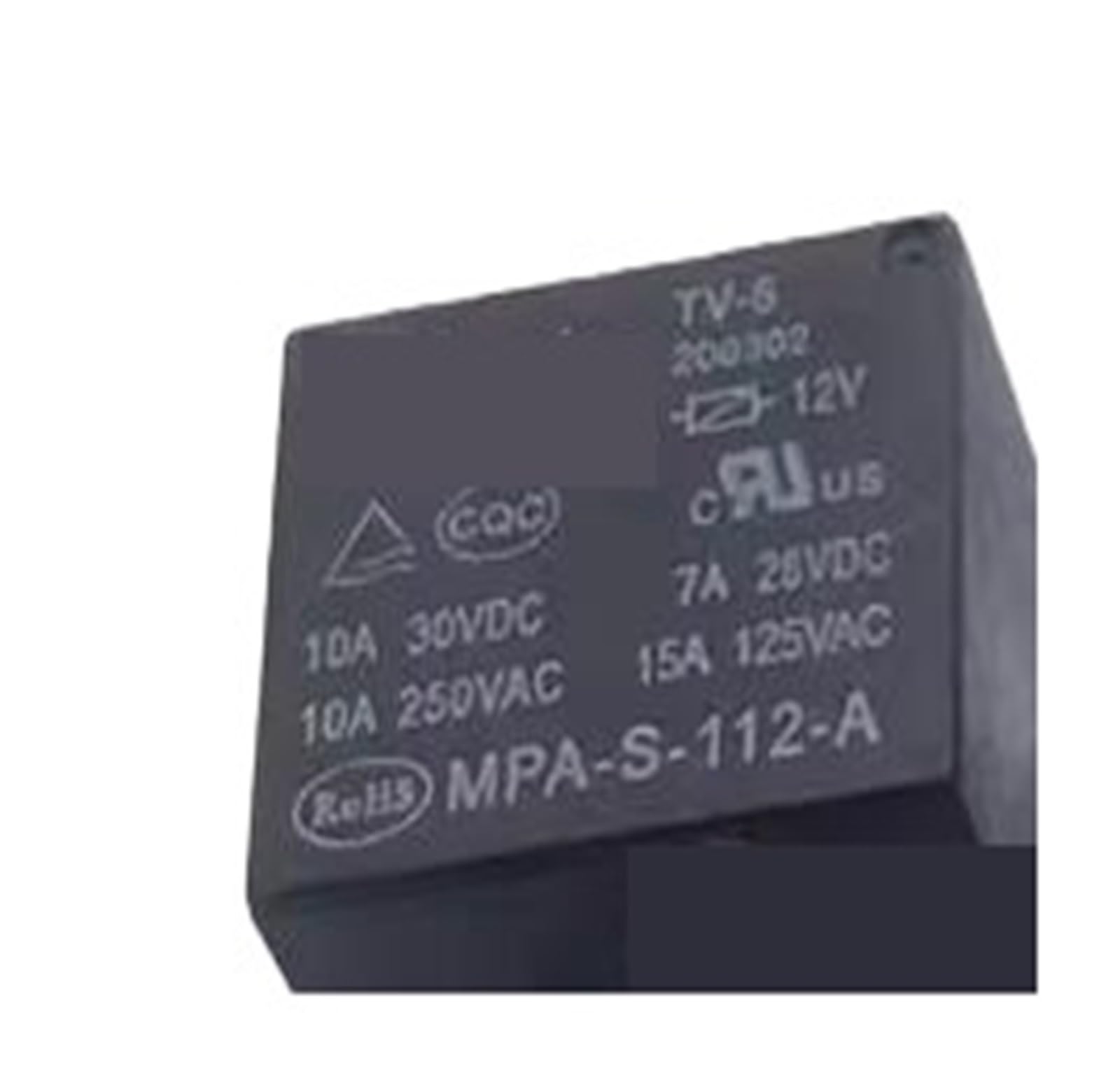 Relay DMR102-1A-PD12 12VDC MPA-S-112-A lot de 5 pièces 4-pin pour circuit imprimé