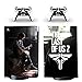 CIVIKY Pegatinas de vinilo para PS5, The Last Of Us para consola Playstation 5 y controladores PS5 Skin Sticker (YSPFD0371)