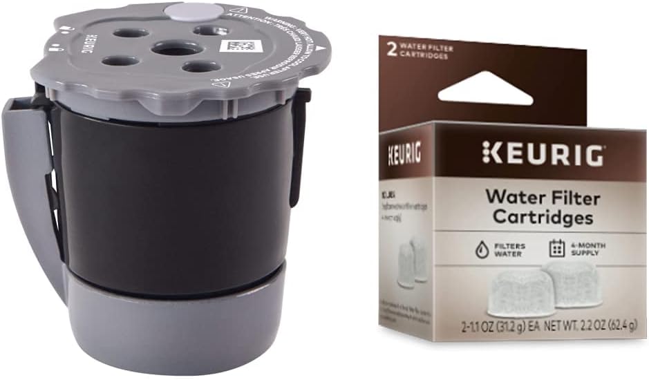 Keurig My KCup Universal Reusable Filter (Gray) + Keurig Water Filter