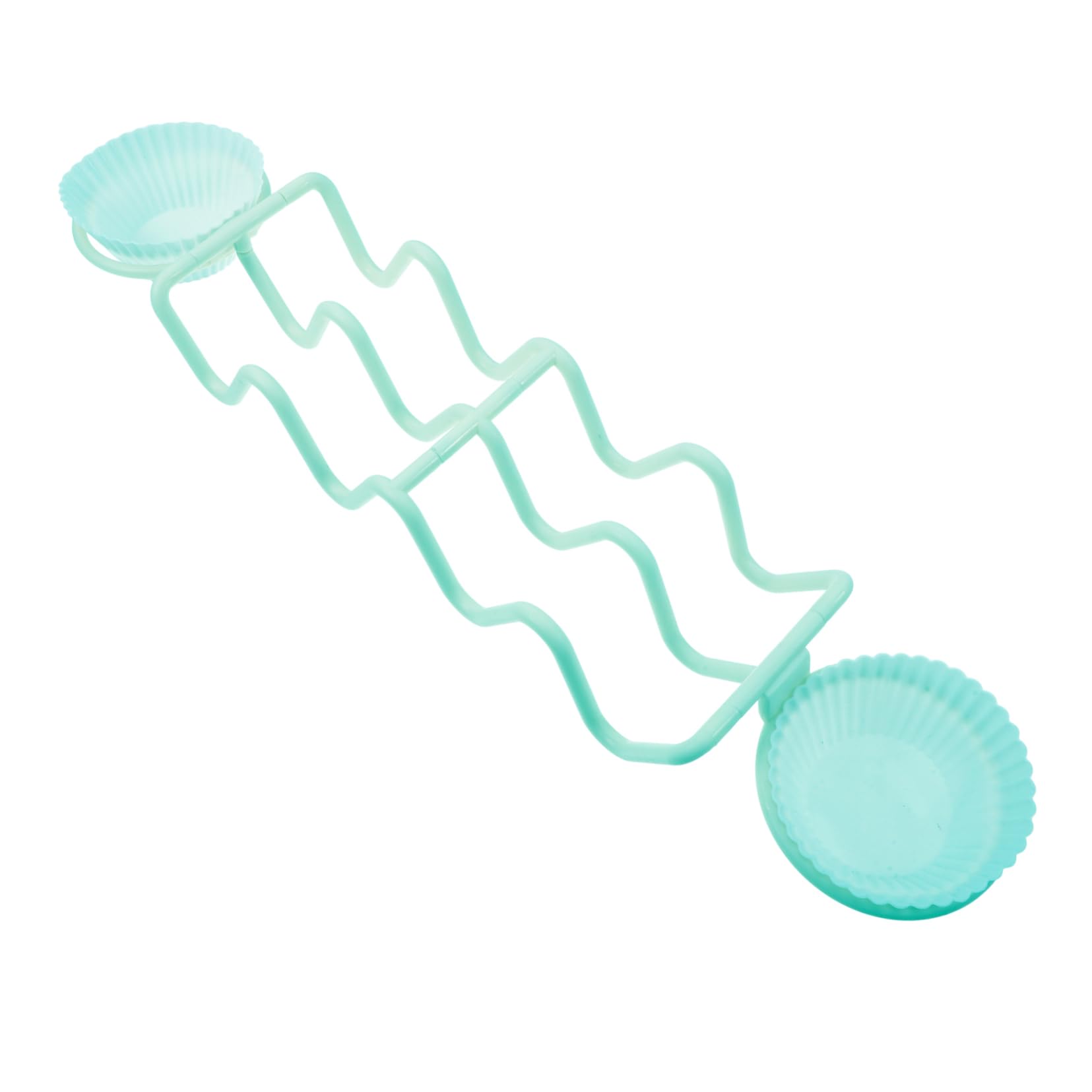 VOSAREA 4-slot Taco Holder Stand Mexican Kitchen Accessory Fiesta Party Tray Easy Cleaning Compact Design for Kitchen