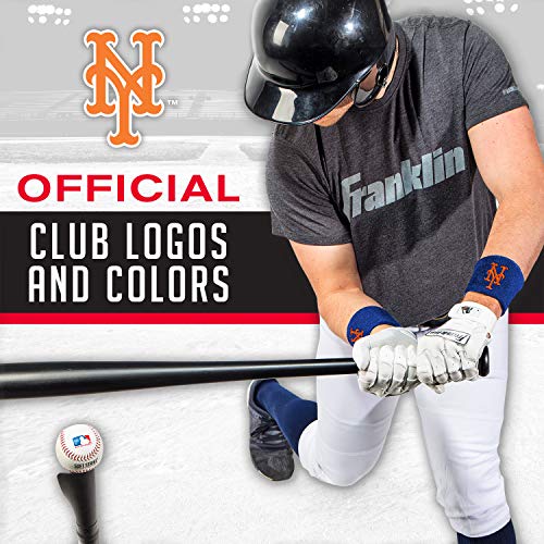 Franklin Sports Mlb Wristbands, Team Specific, 2.5" X 2.5" #TOP2