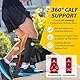 CAMBIVO Wadenbandage, Waden Kompression 2 Paar，Kompressionsstrümpfe Damen Herrn, Stützstrümpfe für Sport, Fussball, Laufen,Schwellung, Erholung
