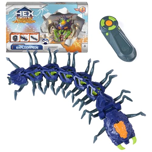 Image of HEX BOTS Explodapede Robotic Centipede Remote Control Toy